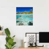 Exotische vakanties poster (Thuiskantoor)