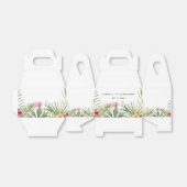 Exotische varens en bloemen bedankdoosjes (Uitgevouwen)