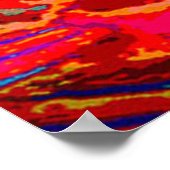 Exotische ventilator - Fijne Art Digital Graphics Poster (Hoek)