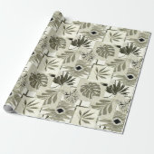 Exotische versiering. cadeaupapier (Uitgerold)