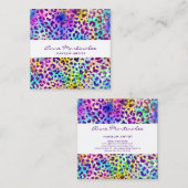 Exotische Visitekaartje voor proefdruk (Voorkant / Achterkant)