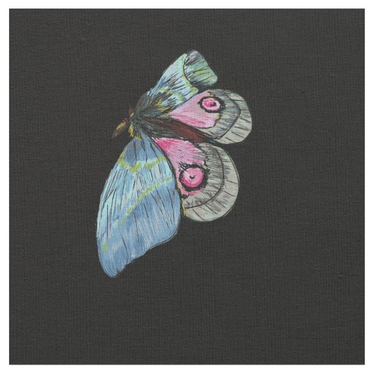 Exotische vlinder stof (Close Up)