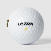Exotische vlinder uit St. Lucia Golfballen (Logo)