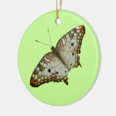 Exotische vlinder uit St. Lucia Keramisch Ornament (Links)