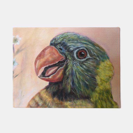 Exotische Vogel Deur Mat (Voorkant)