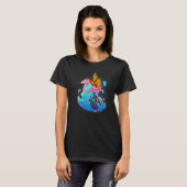 Exotische Vogel Insectendierentuin Dierlijke Vlind T-shirt (Voorkant volledig)