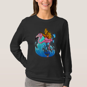 Exotische Vogel Insectendierentuin Dierlijke Vlind T-shirt
