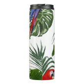 Exotische vogelparrots Ara Tropical Thermosbeker (Achterkant)