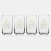 Exotische vogels blikvorm glas (Achterkant)