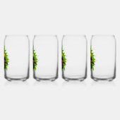 Exotische vogels blikvorm glas (Links)