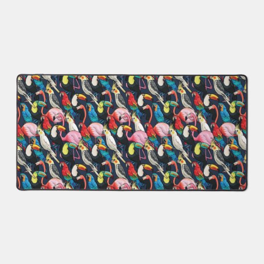 Exotische vogels bureaumat (Voorkant)