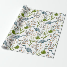 Exotische vogels cadeaupapier