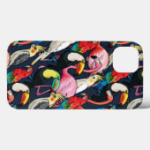 Exotische vogels Case-Mate iPhone case (Achterkant (horizontaal))