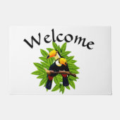 Exotische vogels deurmat (Voorkant)