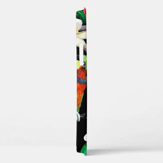 exotische vogels en mooie bloemen Case-Mate iPhone case (Achterkant / Rechts)