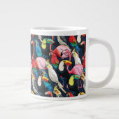 Exotische vogels grote koffiekop (Rechts)