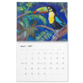 Exotische vogels kalender (Mar 2027)