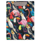 Exotische vogels klembord (Voorkant)