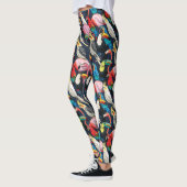 Exotische vogels leggings (Links)