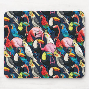 Exotische vogels muismat