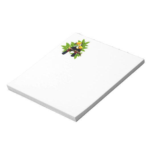 Exotische vogels notitieblok (Linkerzijde)