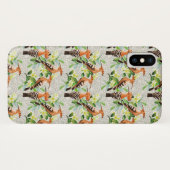 Exotische vogels op hun plaats Case-Mate iPhone case (Achterkant (horizontaal))