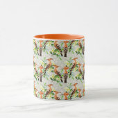 Exotische vogels op hun plaats mok (Midden)