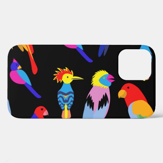 Exotische vogels Paradise Toucan Patroon Case-Mate iPhone Case (Achterkant (horizontaal))