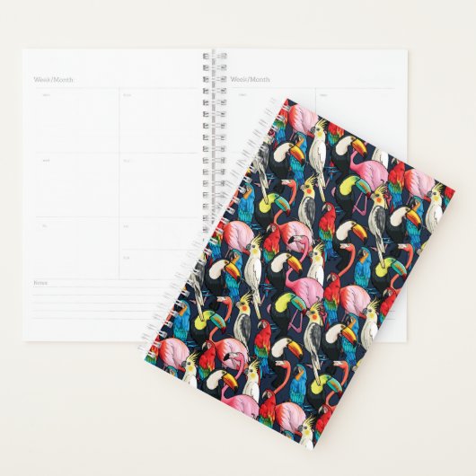 Exotische vogels planner (Display)