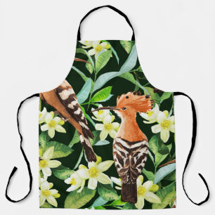 Exotische vogels: tropische print schort