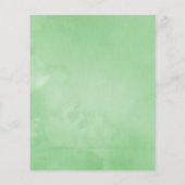 Exotische Waterverf Frangipani Floral Wedding Invi Flyer (Achterkant)