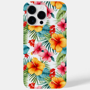 Exotische Waterverf Hawaiian Floral Case-Mate iPhone 14 Pro Max Hoesje
