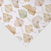 Exotische Waterverf palmbladeren Tissuepapier (Detail)