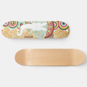 Exotische witte olifant SK8 deck Skateboard (Horizontaal)