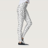 Exotische witte snakeskin leggings (Rechts)