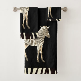 Exotische Zebra  Bad Handdoek