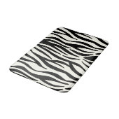 Exotische zebra badmat (Gekanteld)