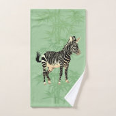 Exotische Zebra met Bamboo Bad Handdoek (Handdoek)