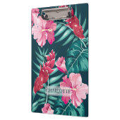 Exotische zomermonogram klembord (Links)