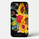 Exotische zomertropische wilde bloemen Case-Mate iPhone case (Achterkant)