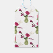 Exotisches Blumenarrangement im Glas Cadeaulabel (Voorkant)