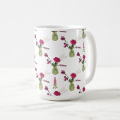 Exotisches Blumenarrangement im Glas Koffiemok (Voorkant rechts)