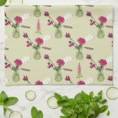 Exotisches Blumenarrangement im Glas Theedoek (Gevouwen)