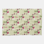 Exotisches Blumenarrangement im Glas Theedoek (Horizontaal)