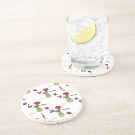 Exotisches Blumenarrangement im Glas Zandsteen Onderzetter