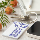 EXP02025 Niet-officieel ondersteunend personeel Sleutelhanger (Voorkant Rechts)