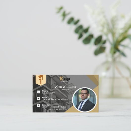 EXP Ealty Visitekaartjes (Staand voorkant)