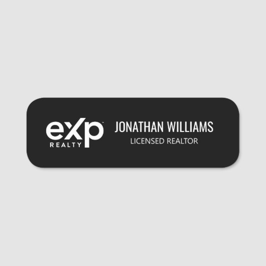 EXP Realty Name Tag (Voorkant)