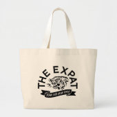 Expat Roar voor New York Grote Tote Bag (Voorkant)