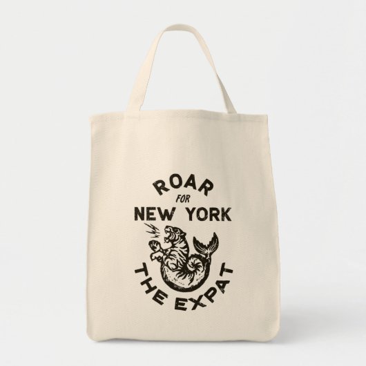 Expat Roar voor New York Tote Bag (Voorkant)